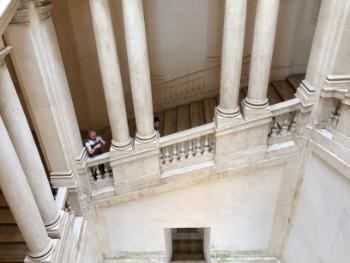 Eric and Tierra at Palazzo Barberini